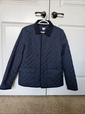 Crewcuts Navy Quilted Kids Jacket